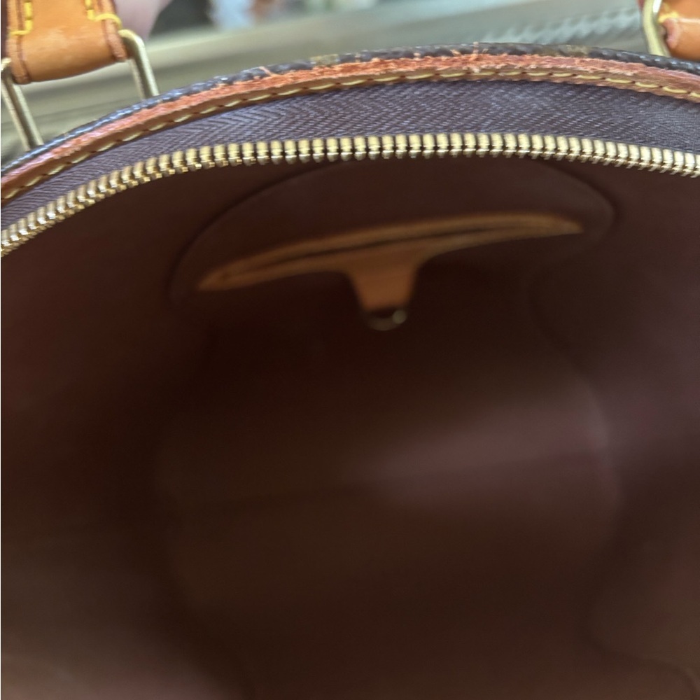 EUC Louis Vuitton Brown Canvas Bag MM Ellipse Iconic - Picture 2 of 7